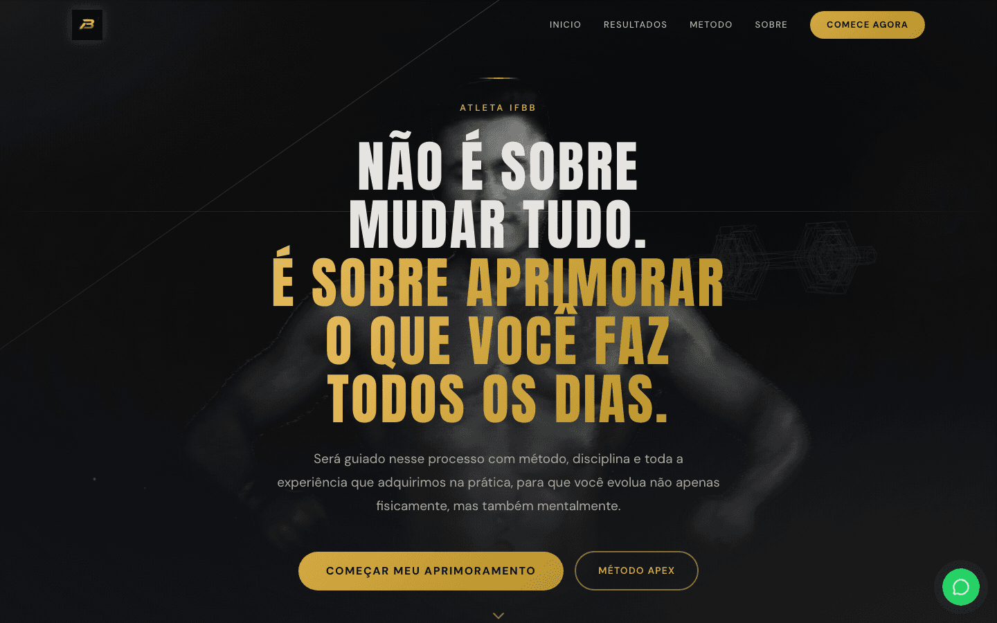 Página inicial do Time APEX